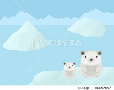 シロクマの背景 106692692