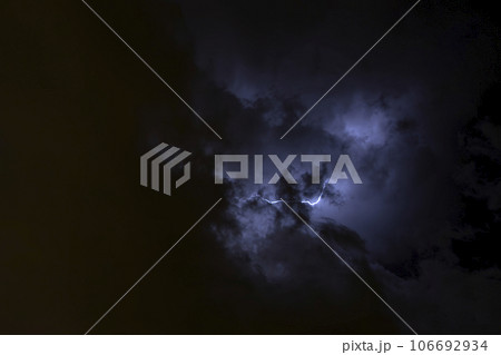Ray. Storm. The sky is full of dark clouds in bad weather before a big storm rain. Light emission from the Edge of clouds. Zoom the surface of a Black haze at close range. Ray. Storm. The sky is full of dark clouds in bad weather before a big storm rain. Light emission from the Edge of clouds. Zoom the surface of a Black haze at close range. 106692934