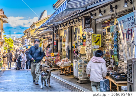 江の島　弁財天仲見世通り 106695467