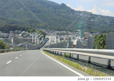 奈良門』第二阪奈道路小瀬料金所・生駒山に向けて【奈良県生駒市】の