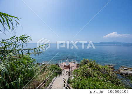 神崎鼻公園 - 日本本土最西端の地のモニュメント 106696102