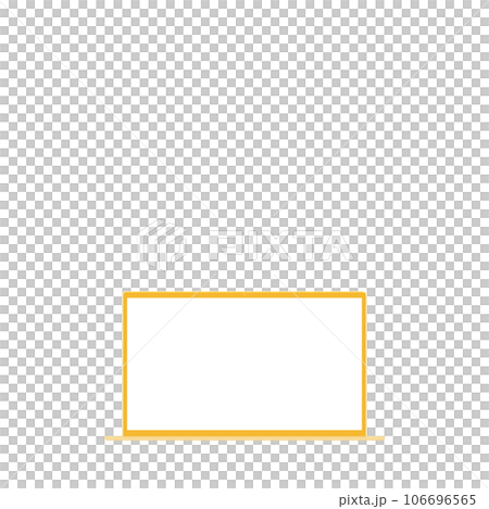 白屏筆記本電腦（16:9，正面，橙色，1 台電腦） 106696565