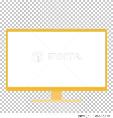 白屏顯示器（16:9，前置，橙色，1 個顯示器） 106696576