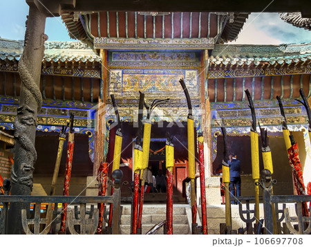 中国甘粛省 嘉峪関・関帝廟 / Jiayuguan, Gansu, China 中国甘粛省 嘉峪関・関帝廟 / Jiayuguan, Gansu, China 106697708