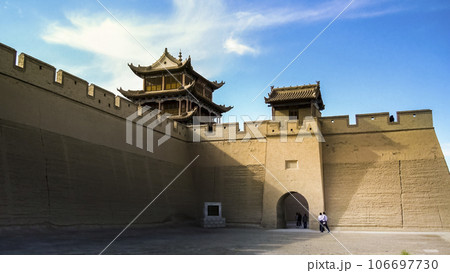 中国甘粛省 嘉峪関 朝宗門・光化楼 / Jiayuguan, Gansu, China 106697730