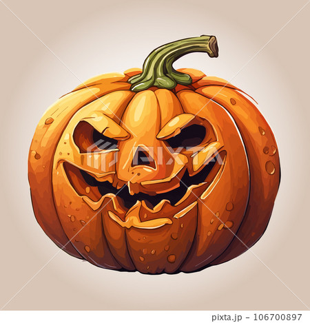halloween autumn orange pumpkins in cartoon style. Design element for Halloween, Thanksgiving, harvest festival. Diet vegetables. vector illustration. halloween autumn orange pumpkins in cartoon style. Design element for Halloween, Thanksgiving, harvest festival. Diet vegetables. vector illustration. 106700897