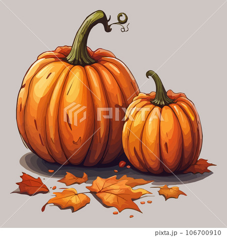 halloween autumn orange pumpkins in cartoon style. Design element for Halloween, Thanksgiving, harvest festival. Diet vegetables. vector illustration. halloween autumn orange pumpkins in cartoon style. Design element for Halloween, Thanksgiving, harvest festival. Diet vegetables. vector illustration. 106700910