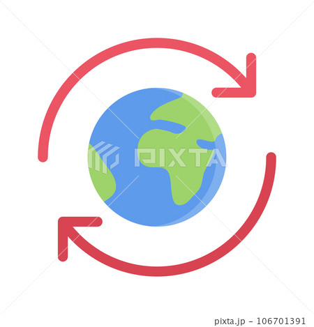 design vector image icons cycling earth design vector image icons cycling earth 106701391