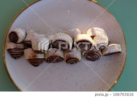 bread and bakery products are sold in a store in Israel. 106703816