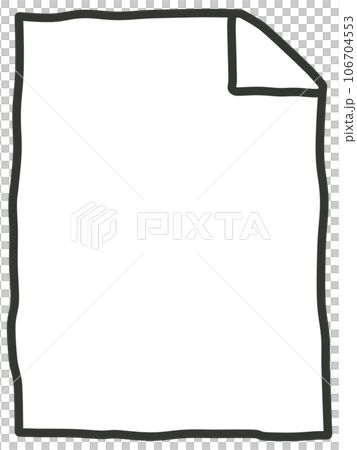 Handwritten document icon Handwritten document icon 106704553
