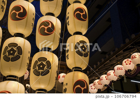 京都　祇園祭の宵山　船鉾　 106706794