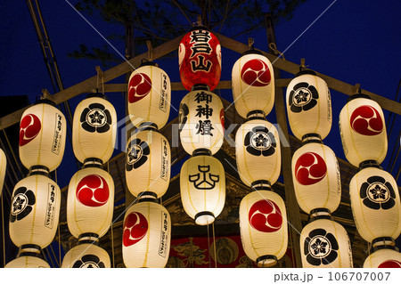 京都 祇園祭の宵山 岩戸山 京都 祇園祭の宵山 岩戸山 106707007