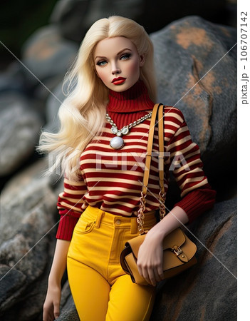 Barbie バービー Doll Leather & Lace Classique 1993 人形 ドール