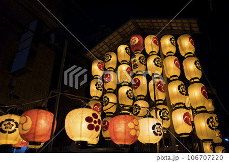 京都　祇園祭の宵山　油天神山　　　 106707220