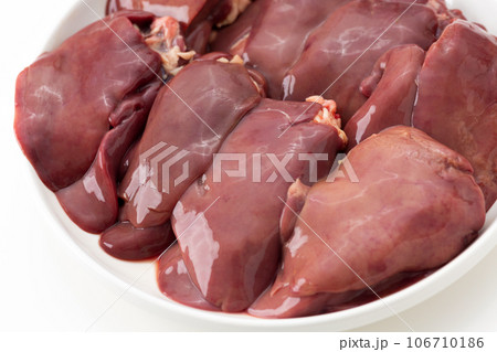 鶏肉の生レバー 106710186