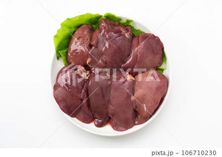 鶏肉の生レバー 鶏肉の生レバー 106710230