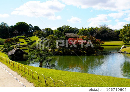 岡山　後楽園の風景 106710603