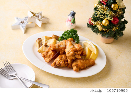 鶏手羽元のフライドチキン 106710996