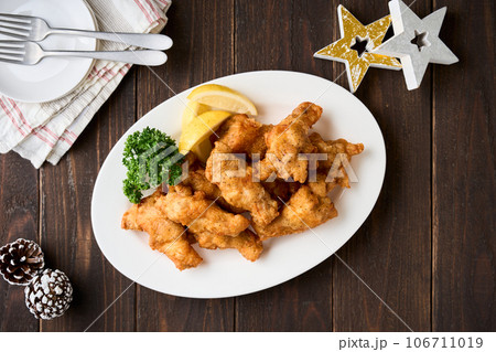 鶏手羽元のフライドチキン 106711019