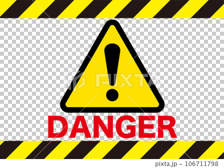 警告、危險、危險、注意、禁止、注意、違規、小心處理、非法、警告、注意、需要注意、建議、感嘆號 106711798