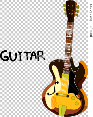 吉他的矢量圖 吉他的矢量圖 106712744