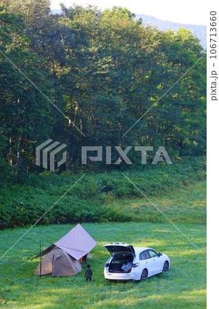 北海道、心安らぐ道北、美深町のファームイントントでオートキャンプを楽しむ夏、蕎麦畑でつかまえて 北海道、心安らぐ道北、美深町のファームイントントでオートキャンプを楽しむ夏、蕎麦畑でつかまえて 106713660