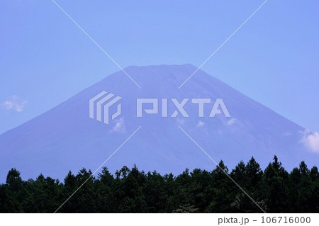 世界文化遺産・日本一の富士山・静岡県朝霧高原 106716000