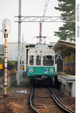 琴平電気鉄道の風景 高松築港駅 琴平電気鉄道の風景 高松築港駅 106717342