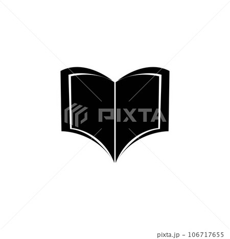 book logo stock illustration design 106717655