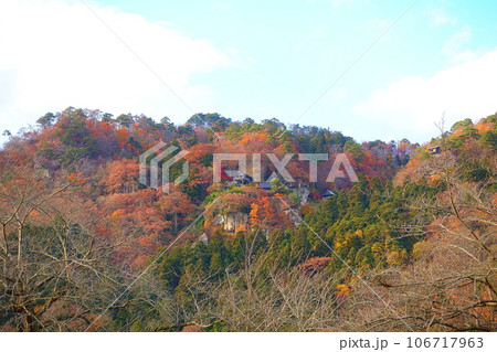 立石寺　山寺　紅葉　黄葉 106717963
