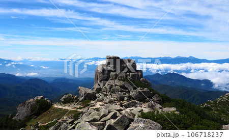 山梨県 金峰山山頂 五丈岩 106718237
