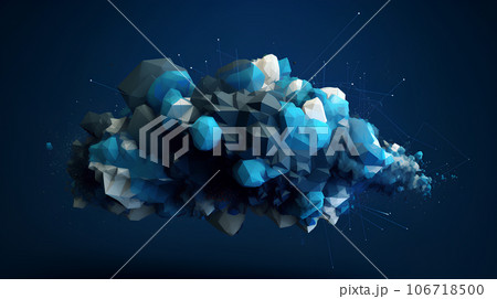 雲をイメージした画像 AI画像 雲をイメージした画像 AI画像 106718500
