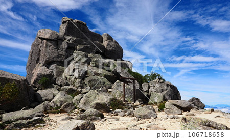 山梨県 金峰山山頂 五丈岩 106718658