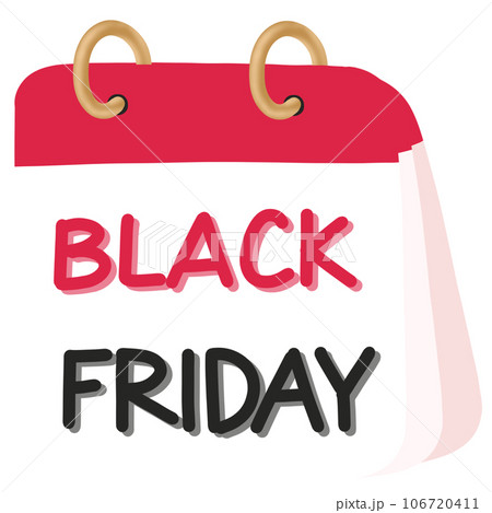 Black Friday calendar  106720411