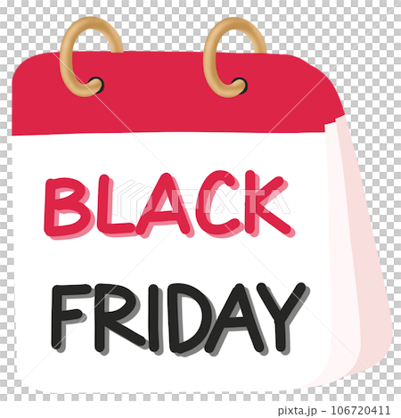 Black Friday calendar  106720411