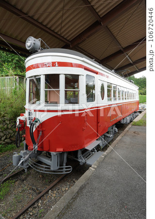 モ510形514号車 旧名鉄谷汲駅（岐阜県揖斐川町） 106720446