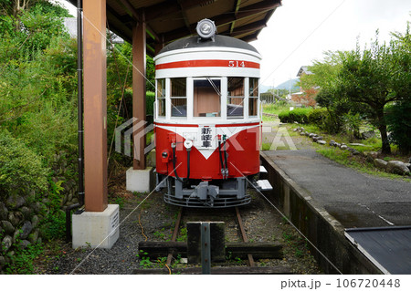 モ510形514号車 旧名鉄谷汲駅（岐阜県揖斐川町） 106720448
