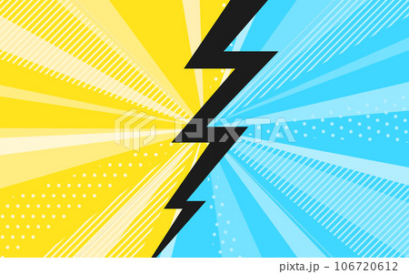 対決で使えそうな、かわいくポップな背景 106720612