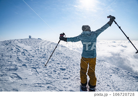 雪山登山 雪山登山 106720728