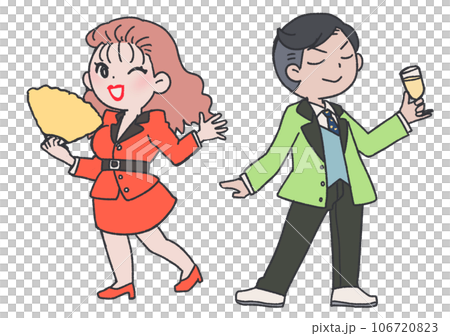バブリーな男女 106720823