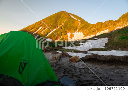 7つ沼カールに泊まる 106721100