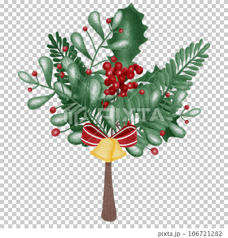 Christmas berry and leaf Christmas berry and leaf 106721282