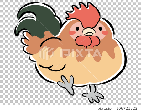 名古屋交趾雞（雞）插圖（男） 106721322