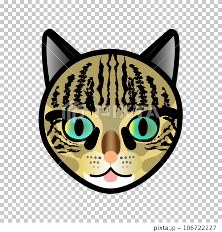 Kijitora 貓臉 GIF 動畫插圖 106722227