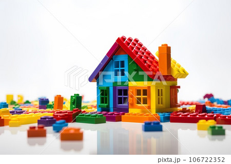 レゴで楽しい家づくり（3D） 106722352