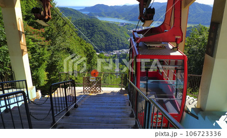 城崎温泉ロープウェイ山頂駅（8月夏）1 106723336