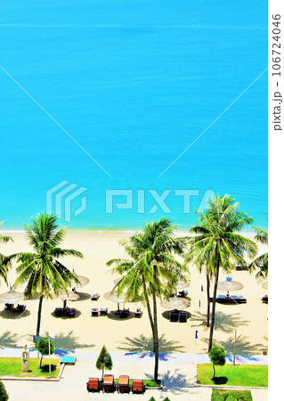 ベトナム ニャチャン 夏の海 ベトナム ニャチャン 夏の海 106724046