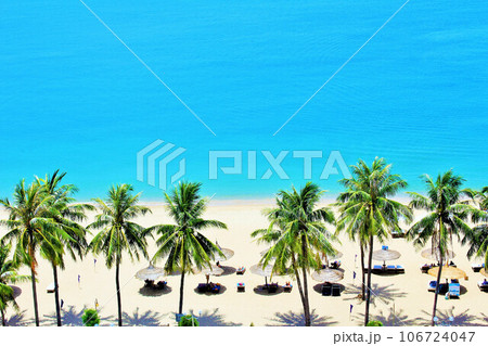 ベトナム　ニャチャン　夏の海 106724047