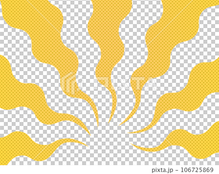 彎曲的集中線條背景框架 106725869