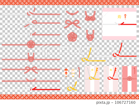 時尚 Mizuhiki 插圖集 106727160